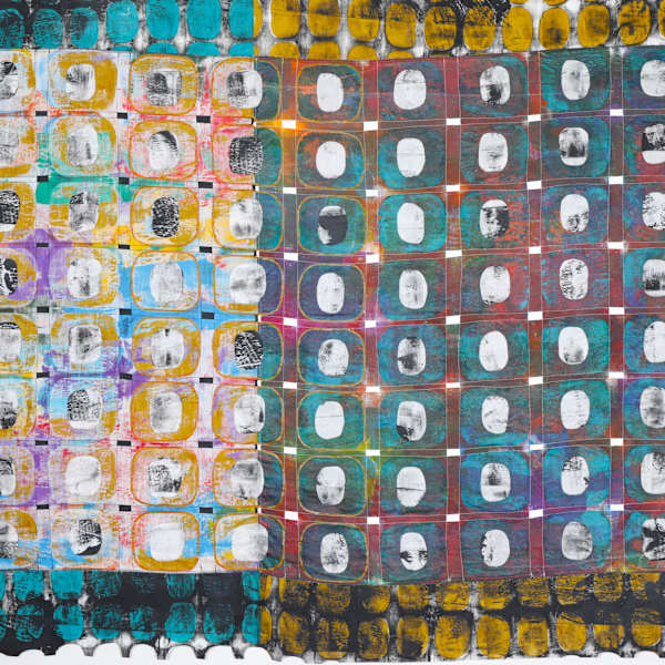 Technicolor Fence Patterns #4 by Jeanne Williamson Ostroff, Image 4.