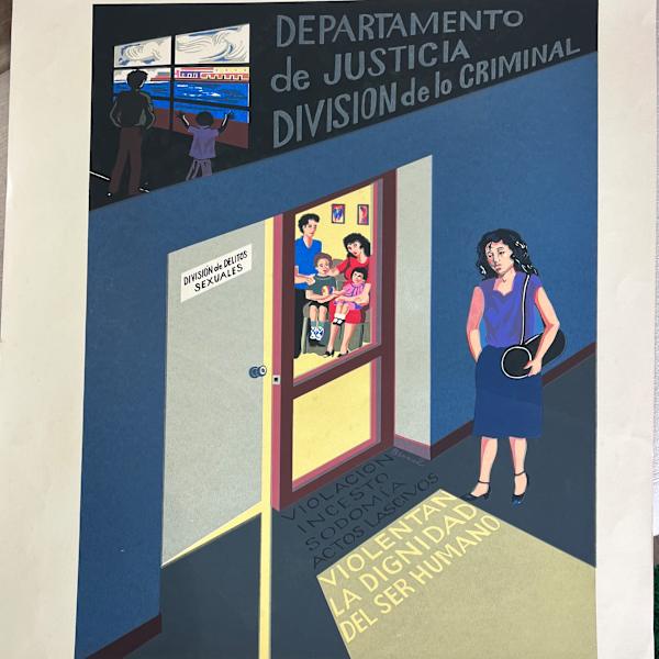 Departamento de Justicia Division de los Criminal by Isabel Bernal, Image 1.