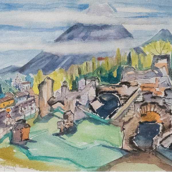Mexican Landscape by Elsie Freund, Image 1.