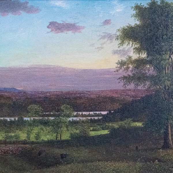 Luminous Sunset Over the Valley by Nelson Augustus Moore, Image 1.