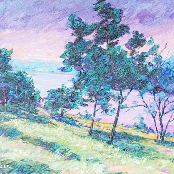 Evening at Belle Point by Charles Peer, Image 1.