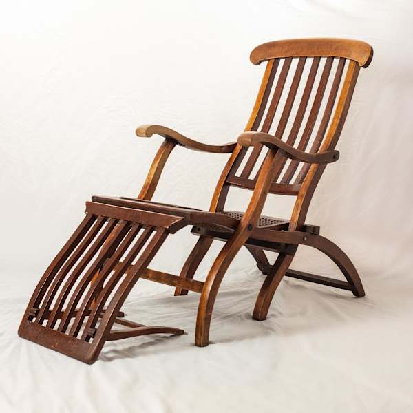 Recovered Titanic Deck Chair by R. Holman & Co., Image 2.