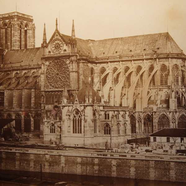 Notre Dame, Paris, circa 1850S by Eduard Baldus, Image 2.