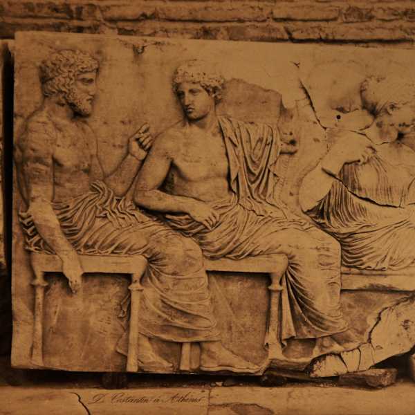 Fragment from Parthenon, Athens by Demetri Constantin, Image 9.