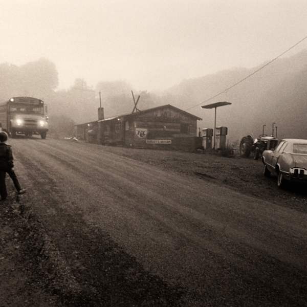School Bus in Morning Fog by Robert Amberg, Image 46.