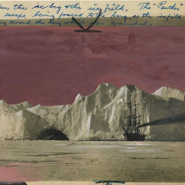 "Panther firing up to escape...", William Bradford, 1873 by William Bradford, Image 4.