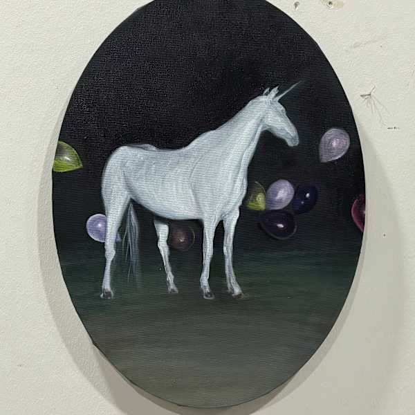 White Unicorn by Mako Lomadze, Image 3.