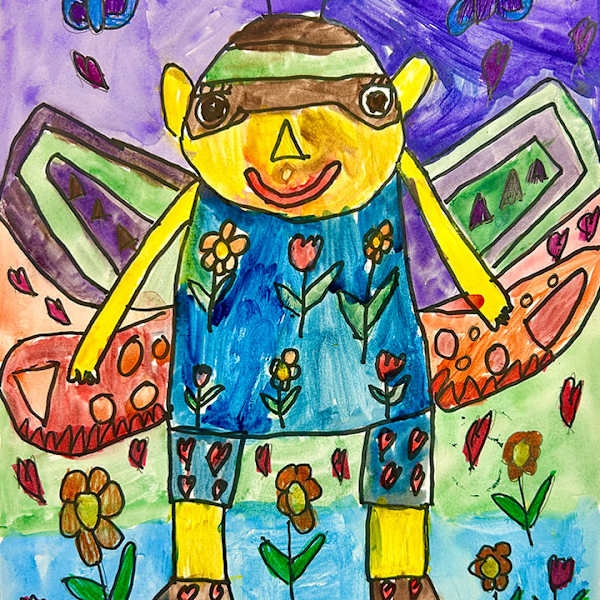 Flower and Heart by Jacqueline, Image 1.