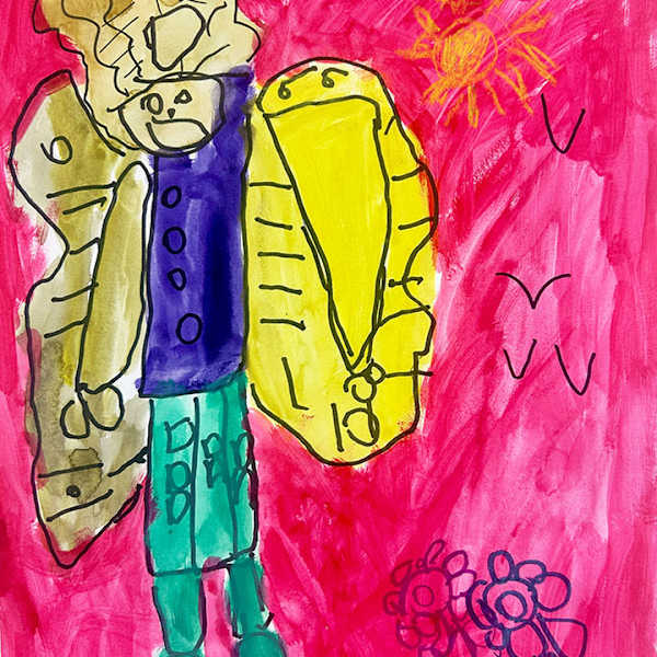 Wonder Woman Flying by Nakita, Image 1.