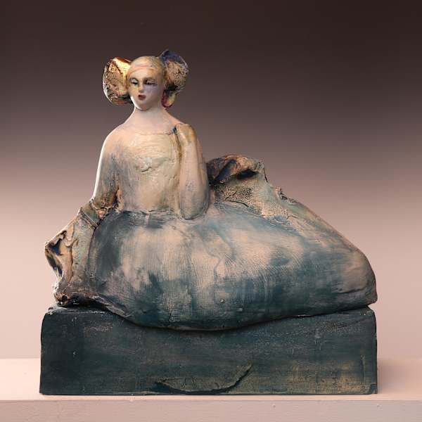 Blue Odalisque by Michelle Gregor, Image 2.