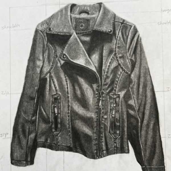 Leather Jacket by Jahida Heela, Image 2.