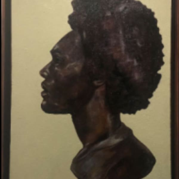 Bust Study of Case by Kimani Beckford, Image 1.