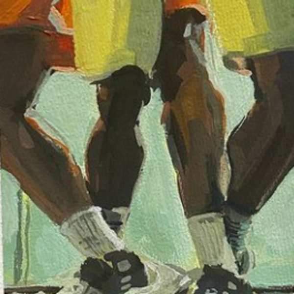 A Study of Josh and Jermaine (from a photograph by Luis Alberto Rodriguez, 2015) by Jega Delisca, Image 1.