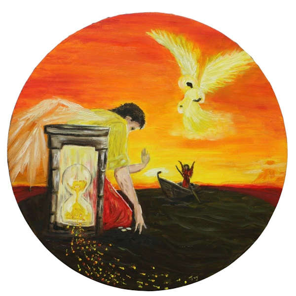 Weary Sandman by Joyce Effinger, Image 1.