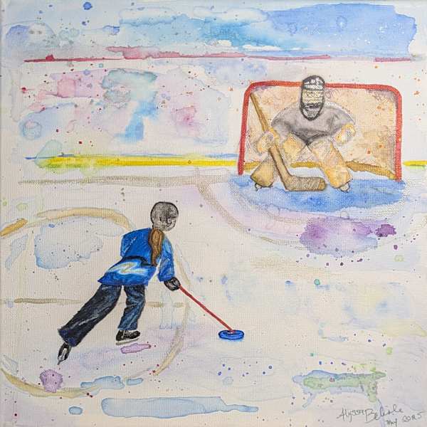 Generations of Ringette by Alyssa Belisle, Image 1.