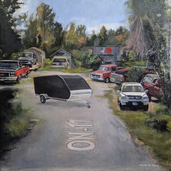 Directions 46.308986, -79.461232/ NB Cybertruck by Colin W Davis, Image 1.