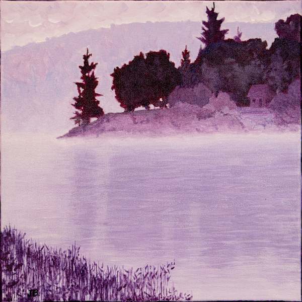 Morning Fog Rising by Janet Bourgeau, Image 2.