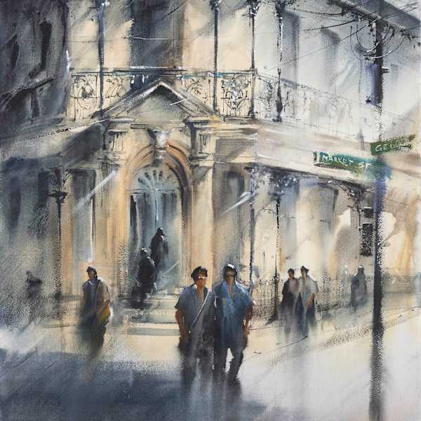 Golden Light (Market & George Street) by Nina VOLK, Image 1.
