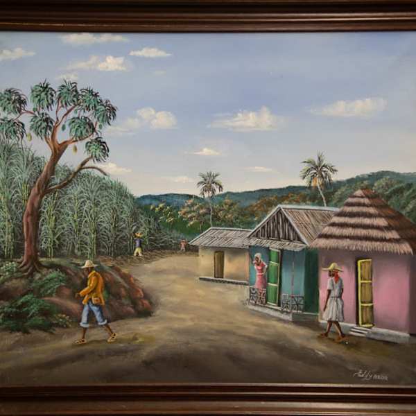 Village Landscape 2 by Eddy Azor, Image 1.