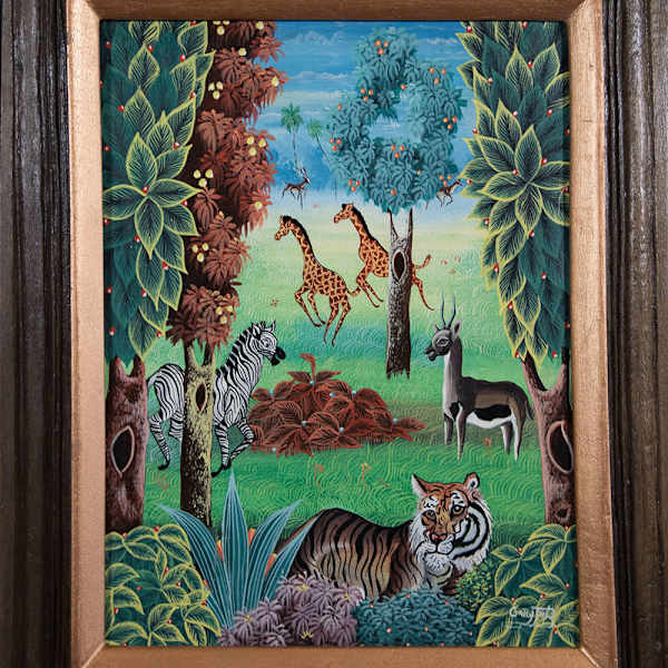 Animals in the Jungle by Gary JeanBaptiste, Image 1.