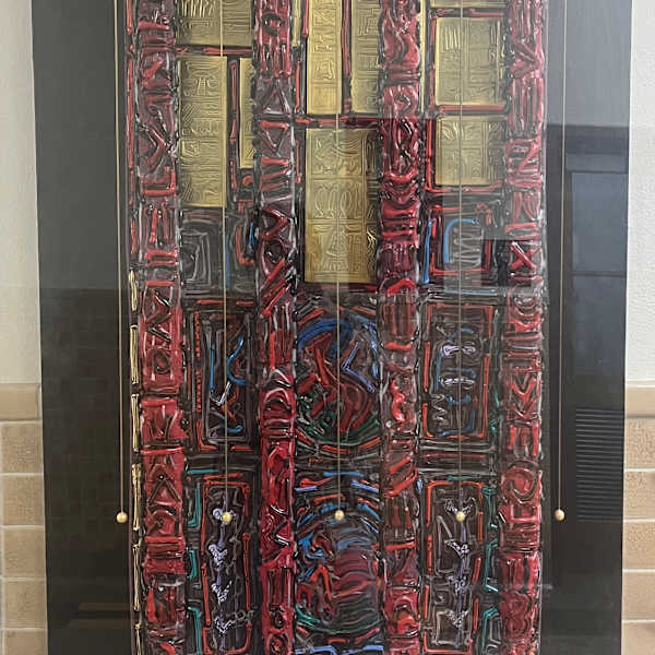Tapestry and Tablets: A Pictographical Codex of an Ancient Humanistic Epic by Dale Kendrick, Image 1.
