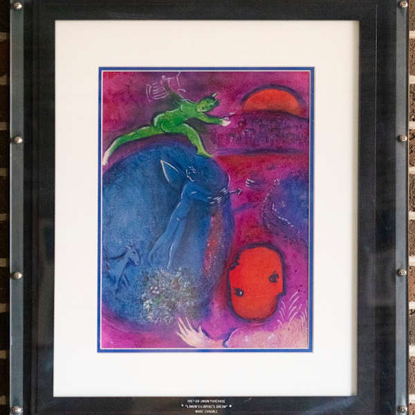Lamon's & Dryas's Dream by Marc Chagall, Image 2.