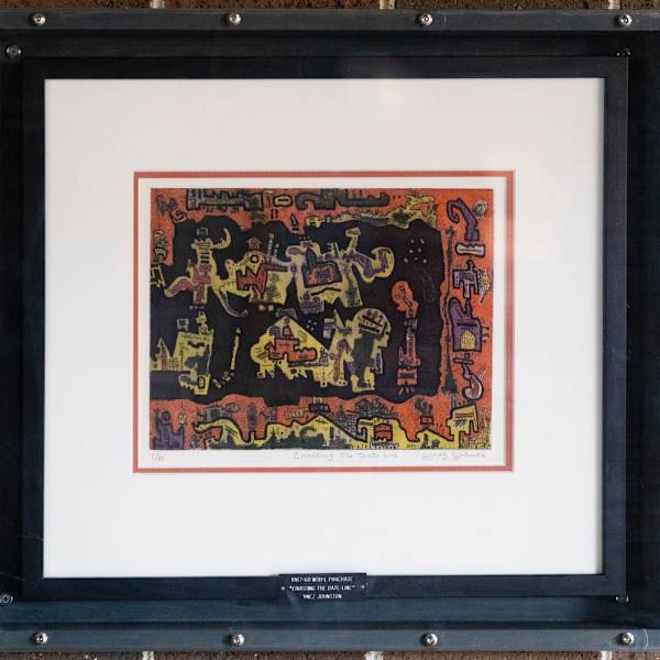 Crossing the Date-Line by Ynez Johnston, Image 2.