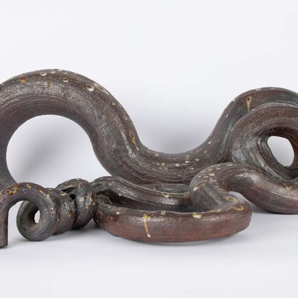 Ceramic Horn by Donald V. Bendel, Image 2.