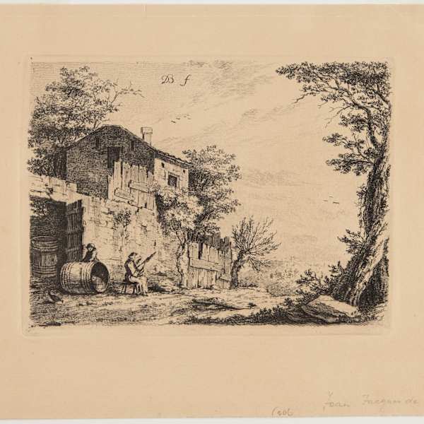 La Fileuse by Jean-Jacques de Boissieu, Image 2.