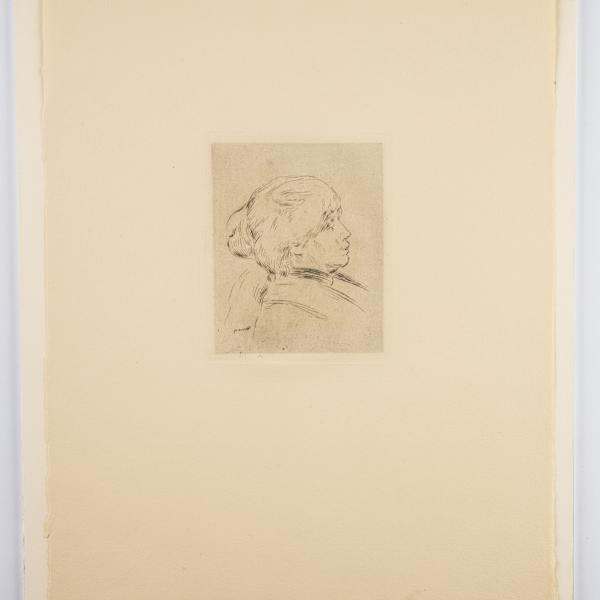 Portrait of Berthe Morisot by Pierre-Auguste Renoir, Image 3.