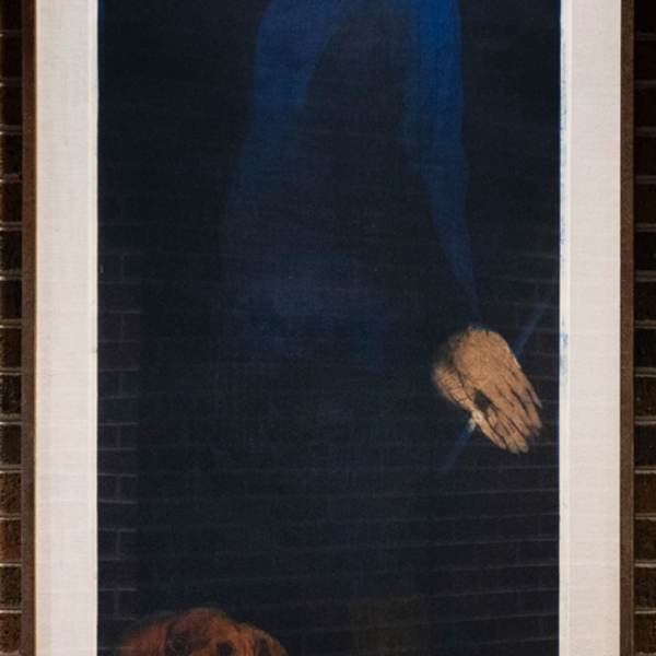 Lady in Blue by Mauricio Lasansky, Image 2.
