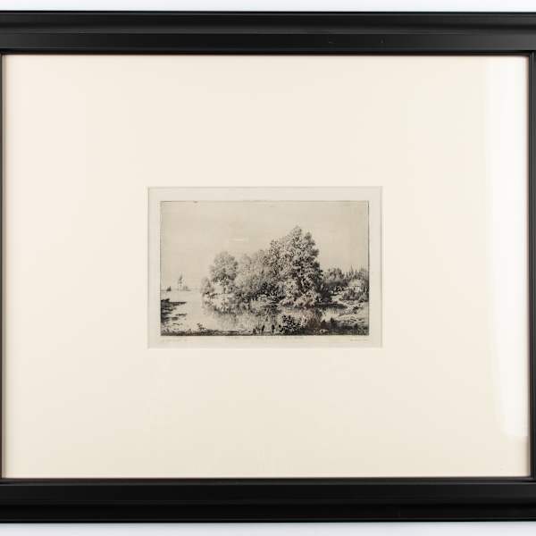 Bords De L'Oise by Theodore Rousseau, Felix Bracquemond, Image 2.
