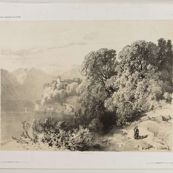 Mountain Landscape by Alexandre Calame, Image 2.