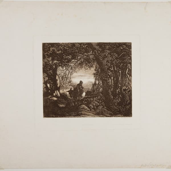 Clairiere dur un bois (Clearing in a Wood) by Charles Andre Malardot, Image 2.