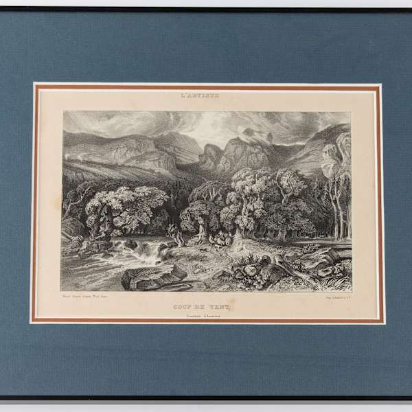 Coup de Vent: Souvenir de l'Auvergne (Wind Gust: Memory of the Auvergne) by Marie-Alexandre Alophe, Image 3.