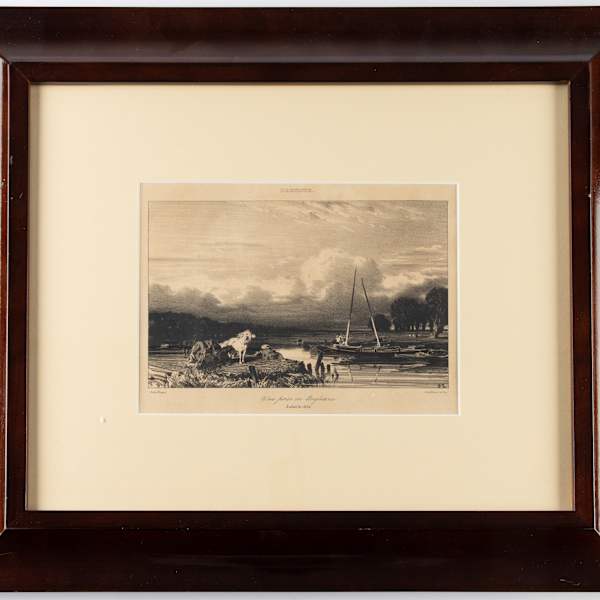 Vue Prise en Angleterre (View in England) by Jules Dupre, Image 3.