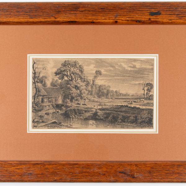 Landscape with Figures by Louis Cabat, Image 3.