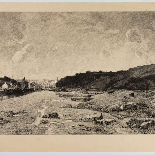 Landscape by Emile Florentin Daumont, Image 2.