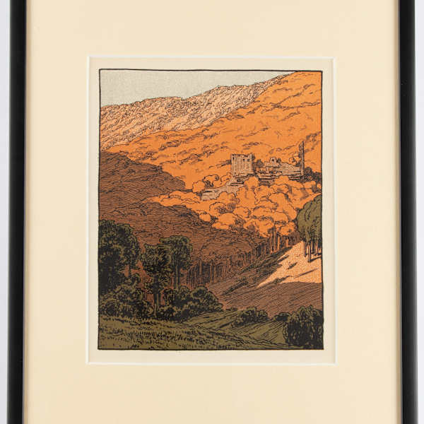 Two Mountain Scenes by Karl Biese, Image 3.