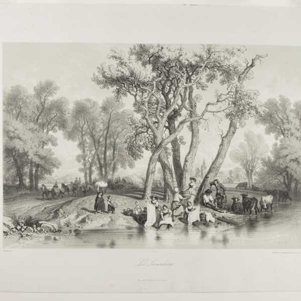 Les Lavandieres by Francois Fortune Ferogio, Image 2.