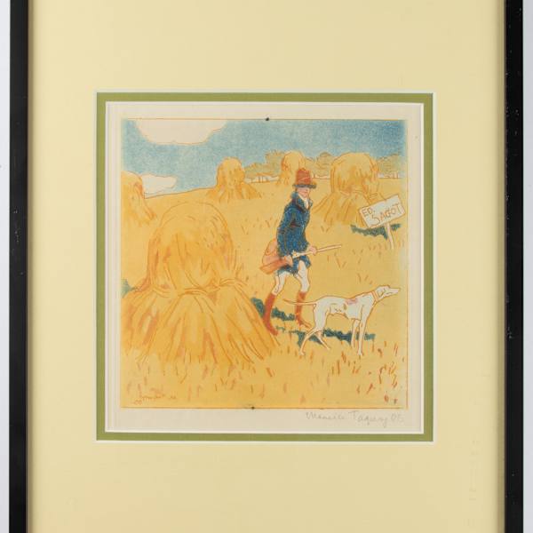 Scene de Chasse (Hunting Scene) by Maurice Taquoy, Image 3.