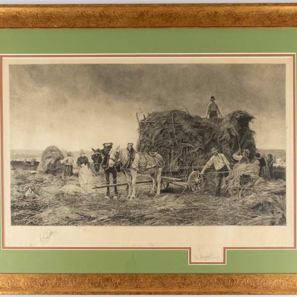 Les Moissonneurs (The Harvesters) by Louis Trinquier-Trianon, Image 3.