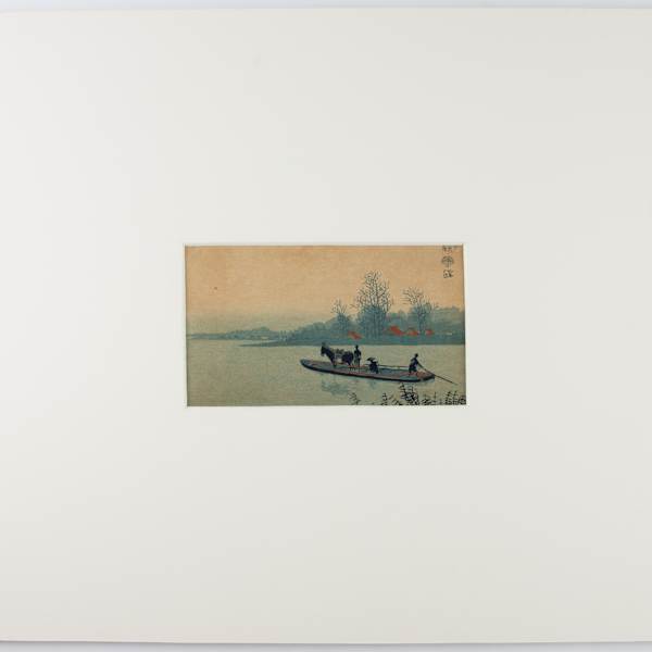Soft Breeze at Awazu by Utagawa Hiroshige, Image 1.