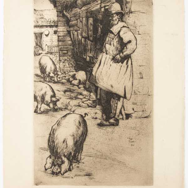 The Pig Farmer by E. Philip Pimlott, Image 2.