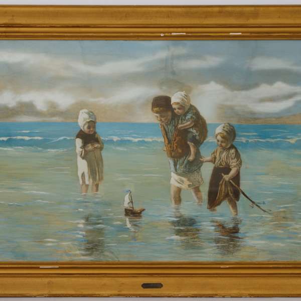 Children of the Sea by Josef Israels, Image 2.