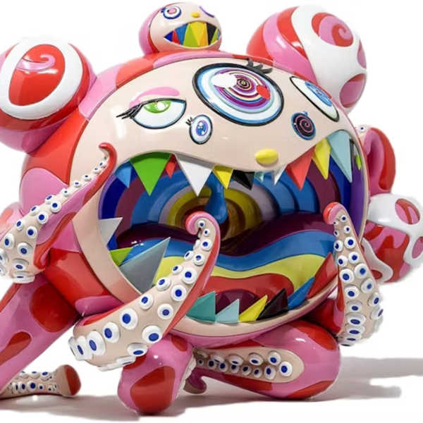 Takashi Murakami x BAIT x Takashi Murakami Mr. Dob B Figure Multicolor by Takashi Murakami, Image 1.