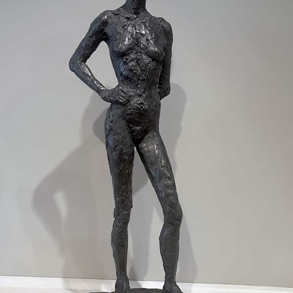 Three-Triangle Standing Figure by Dorian Goldman, Image 1.