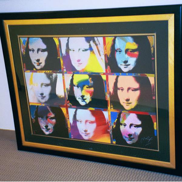 Mona Lisa Portraits by Peter Max, Image 1.