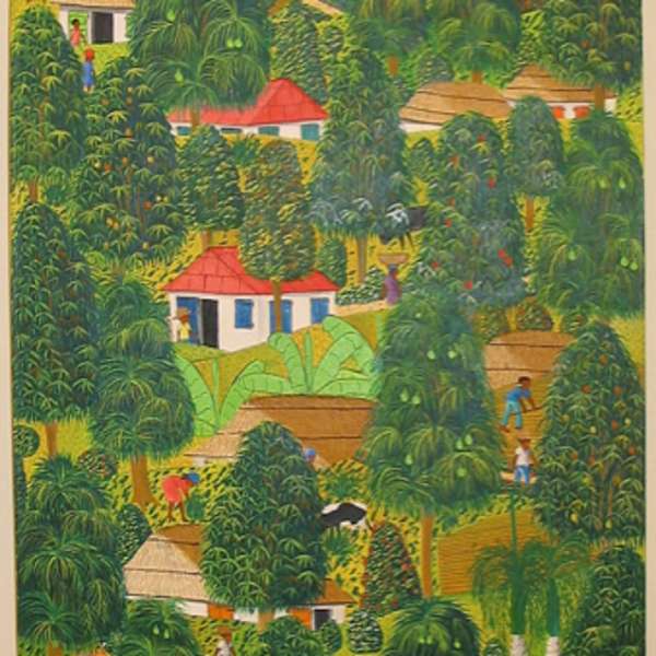 Haitian Scene by Abner Dulie, Image 1.