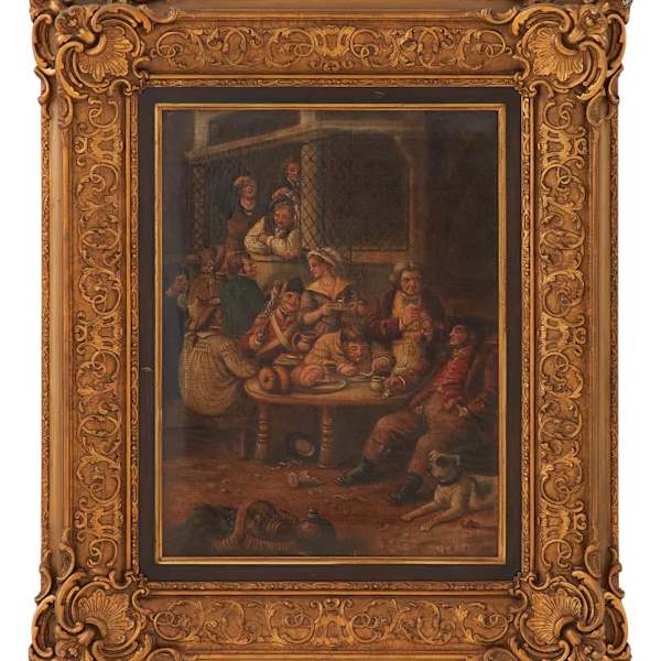 “Tavern Vices” by British School, Image 1.